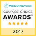 Wedding Wire 2017 Couples Choice Award Winner